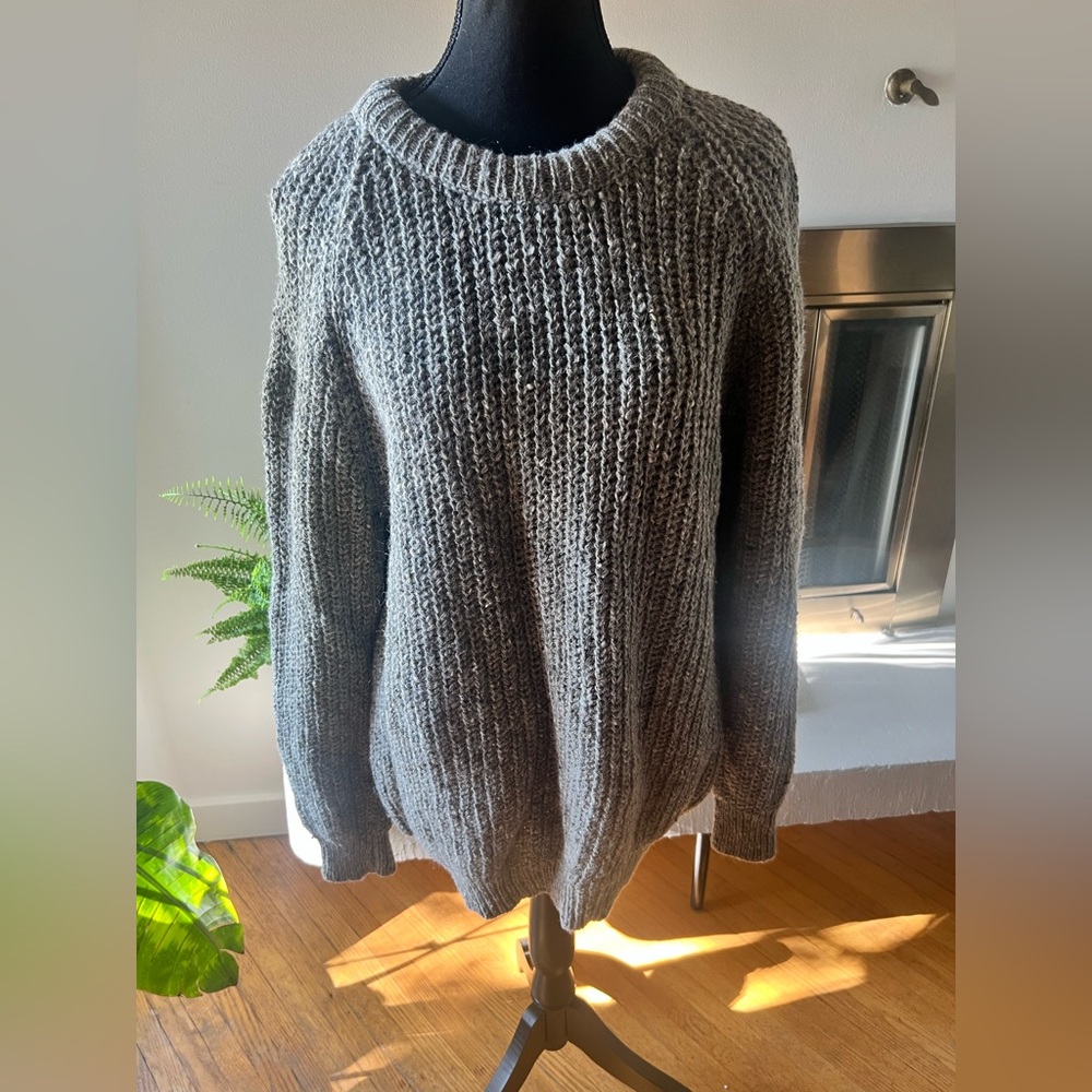 Vintage Slieve League Ireland Pure Wool Fisherman Knit Sweater